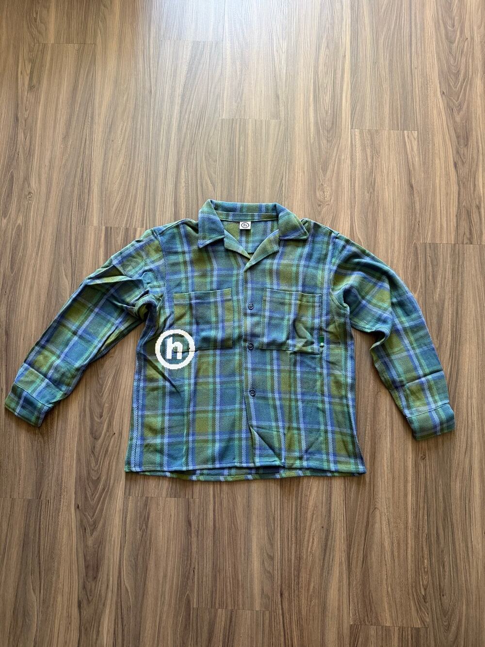 Hidden NY 2 Pocket Overshirt Indigo Men’s L Brand New